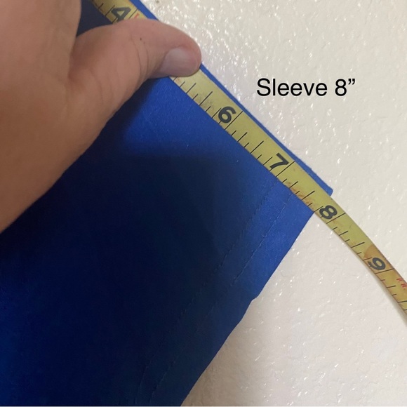 Maxi Lounge Dress Lg Boho Resort Chic Color Block Minimalist V-neck Short Sleeve - Picture 7 of 11